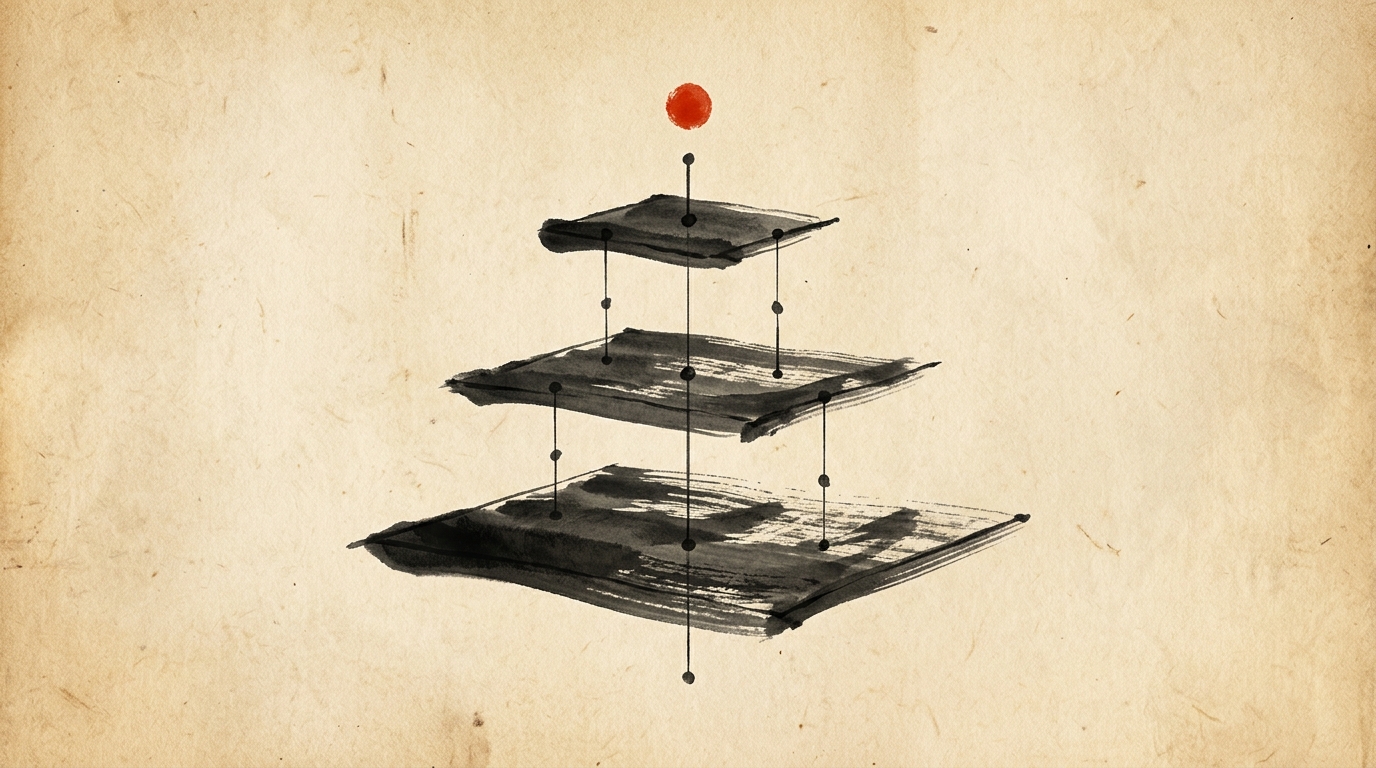 Three-tier agent orchestration architecture